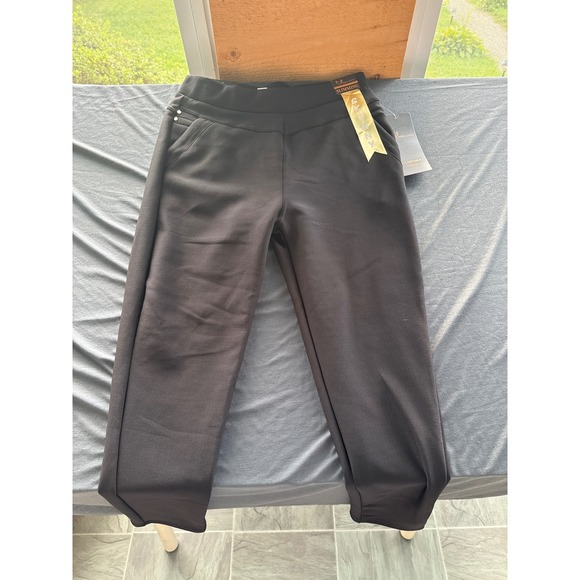 Angel Cult Pants - Angel Cult Black Slimming Skinny Pants Pull On Trousers FBP248-FLC XL